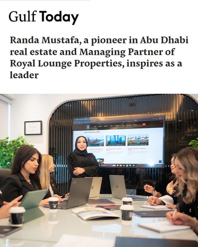 Randa Mustafa at Gulf Today slider