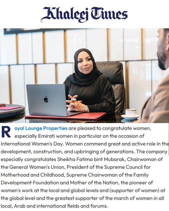 Randa Mustafa at Khaleej Times Slider